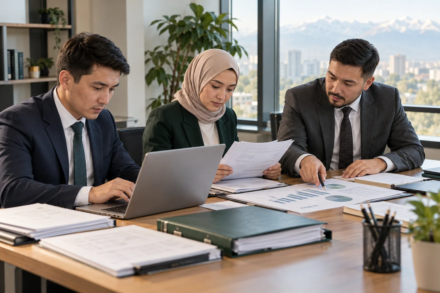 إجراء التدقيق الداخلي والخارجي
